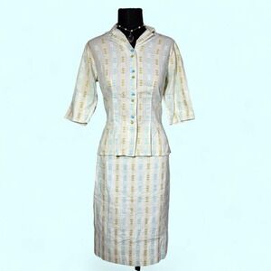 Vintage‎ 1960s Patty Woodard California Sportswear Skirt Set